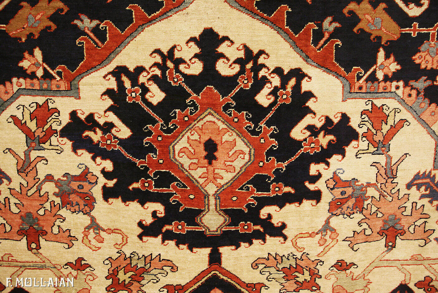 Teppich Persischer Heriz Serapi n°:64873442